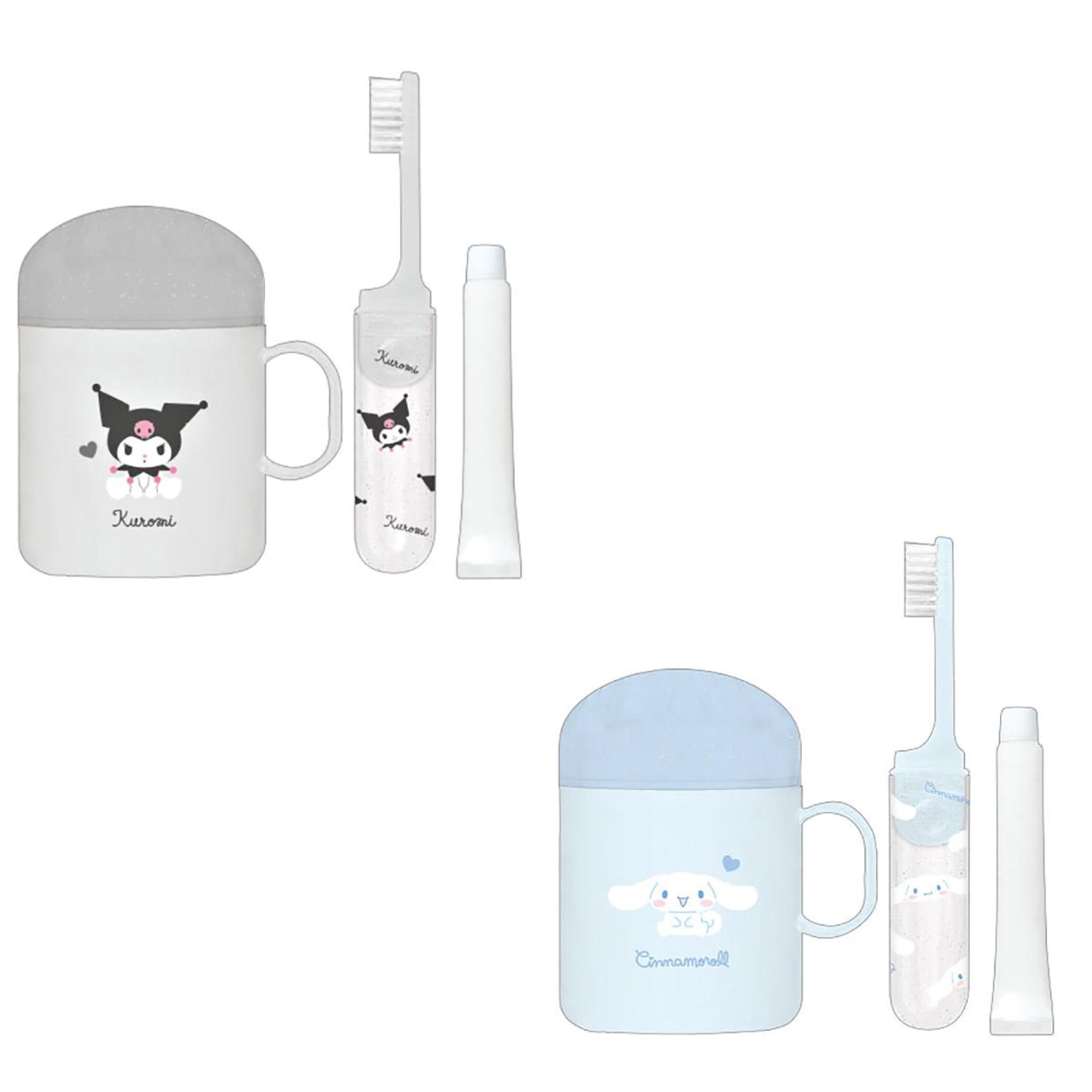 Sanrio|Large Cup Toothpaste Set|Approx. W82 x H103 x D40mm approx.