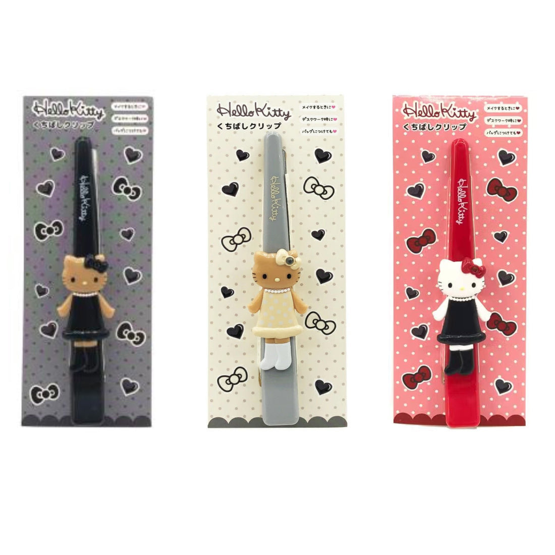 Sanrio|Hello Kitty Long Hair Clip|H128 x W26 x D20mm approx.