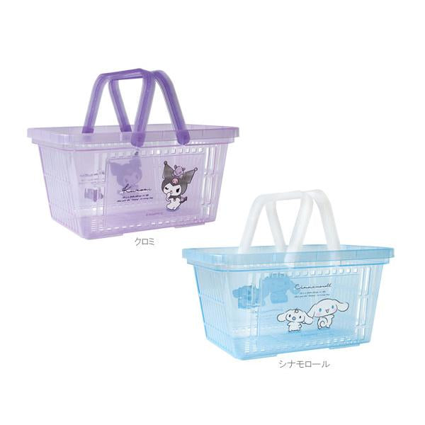 Sanrio|角色可拎小型收纳盒/储物盒/收纳篮|H130×W249×D180mm