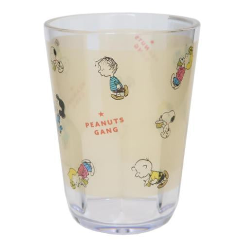 Snoopy|Peanuts Gang卡通透明耐热树脂杯|370ml