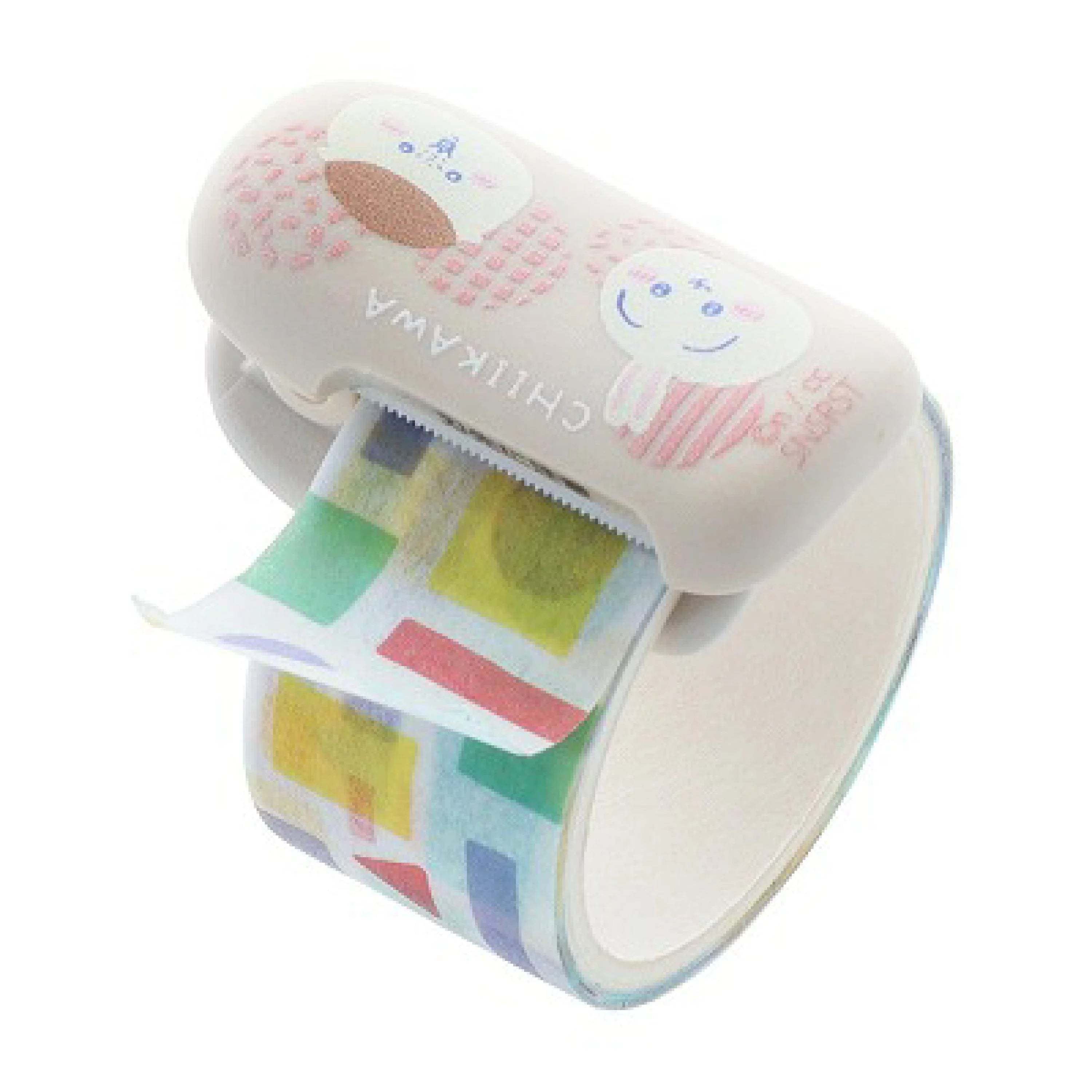 Chiikawa 吉伊卡哇|角色一体式胶带|约H20×W40×D20mm