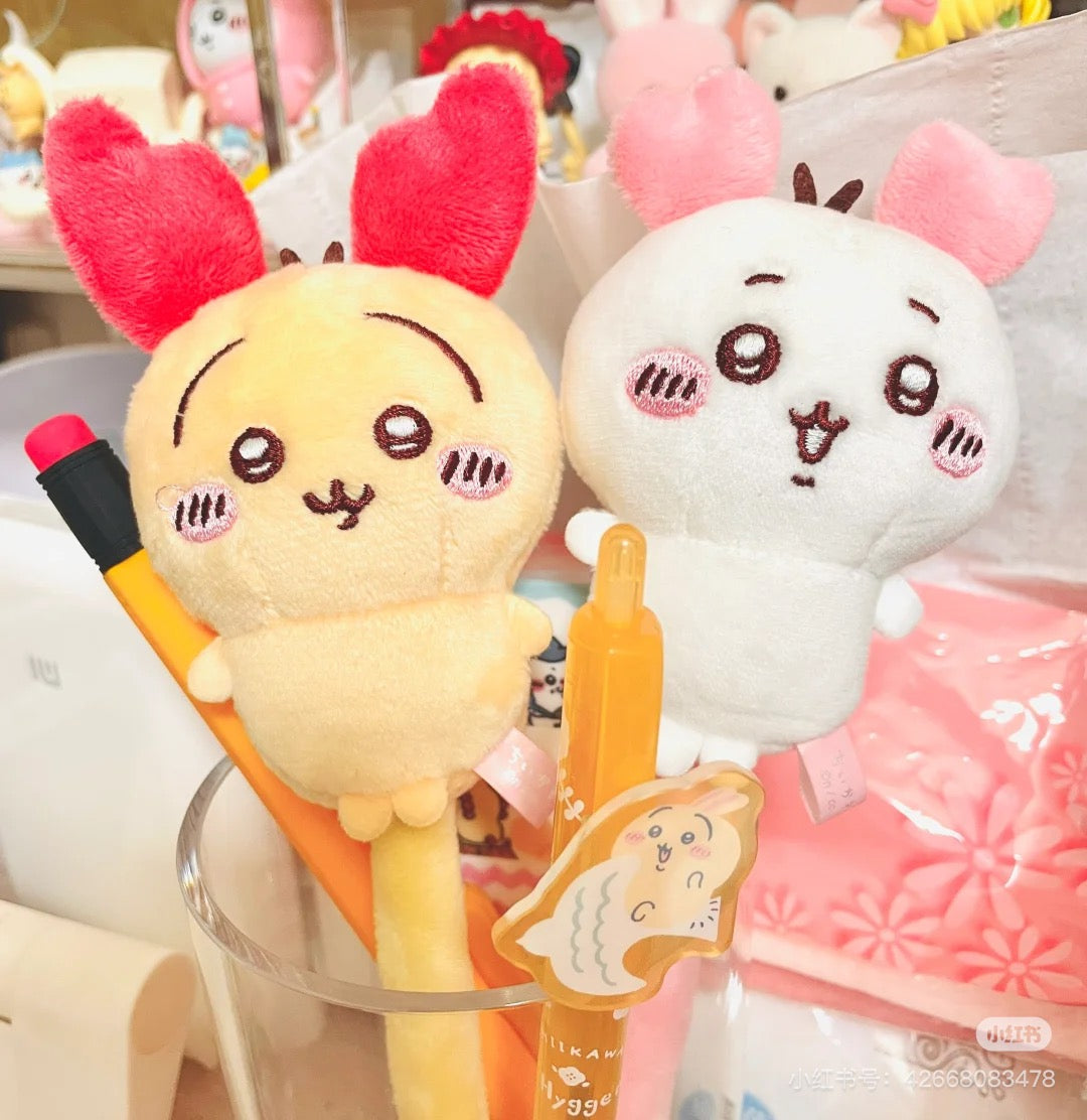 Chiikawa 吉伊卡哇|螃蟹头毛绒玩偶大头圆珠笔|0.7mm