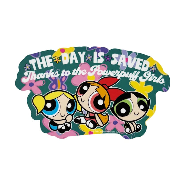 Powerpuff Girls|Big Sticker|80x80mm approx.