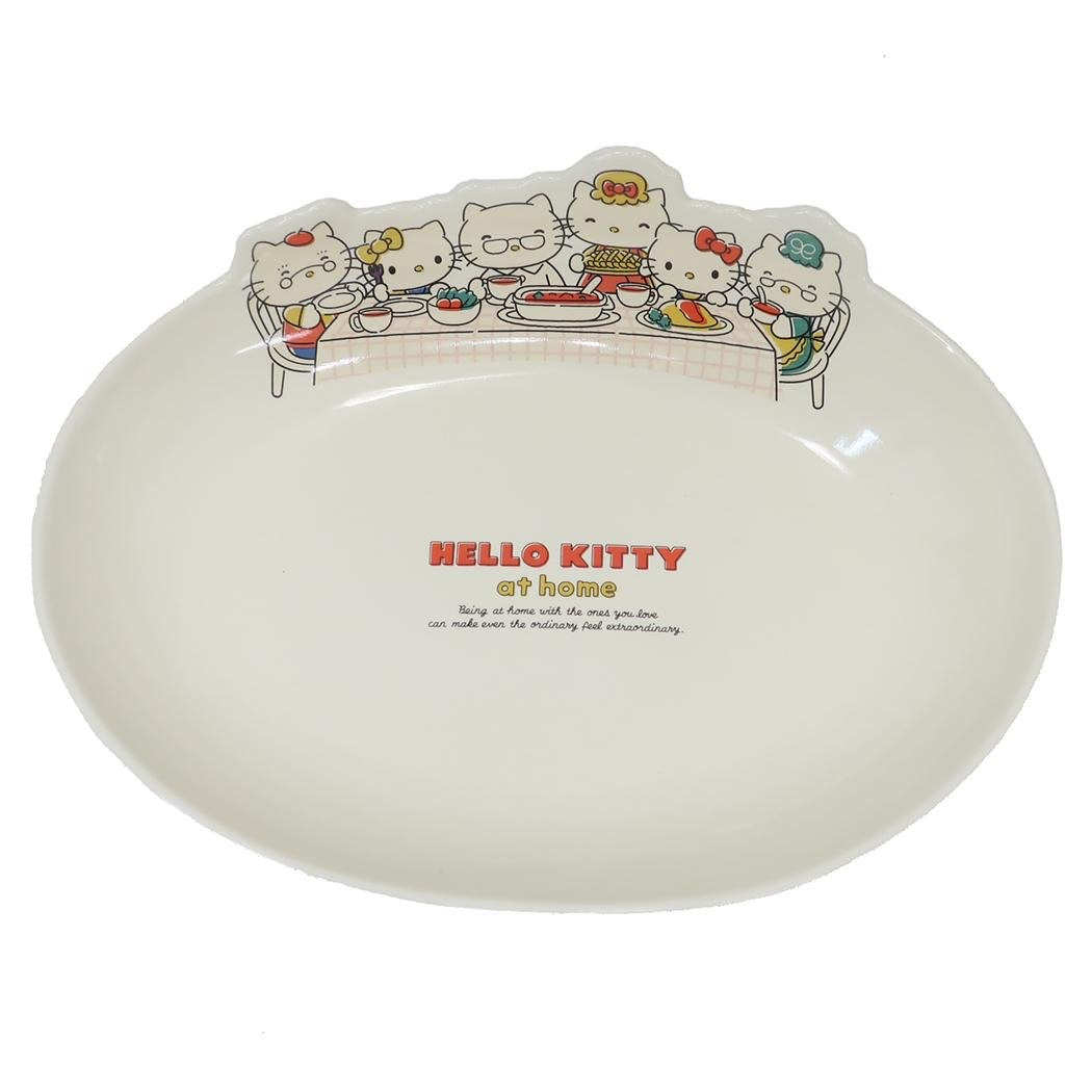 HelloKitty|Sanrio Main Plate HOME Plate|W24XD18.5XH5(cm) approx.