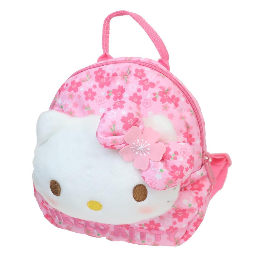 Sanrio|Sakura Kimono Plush Kids Backpack|200x200x140mm approx.