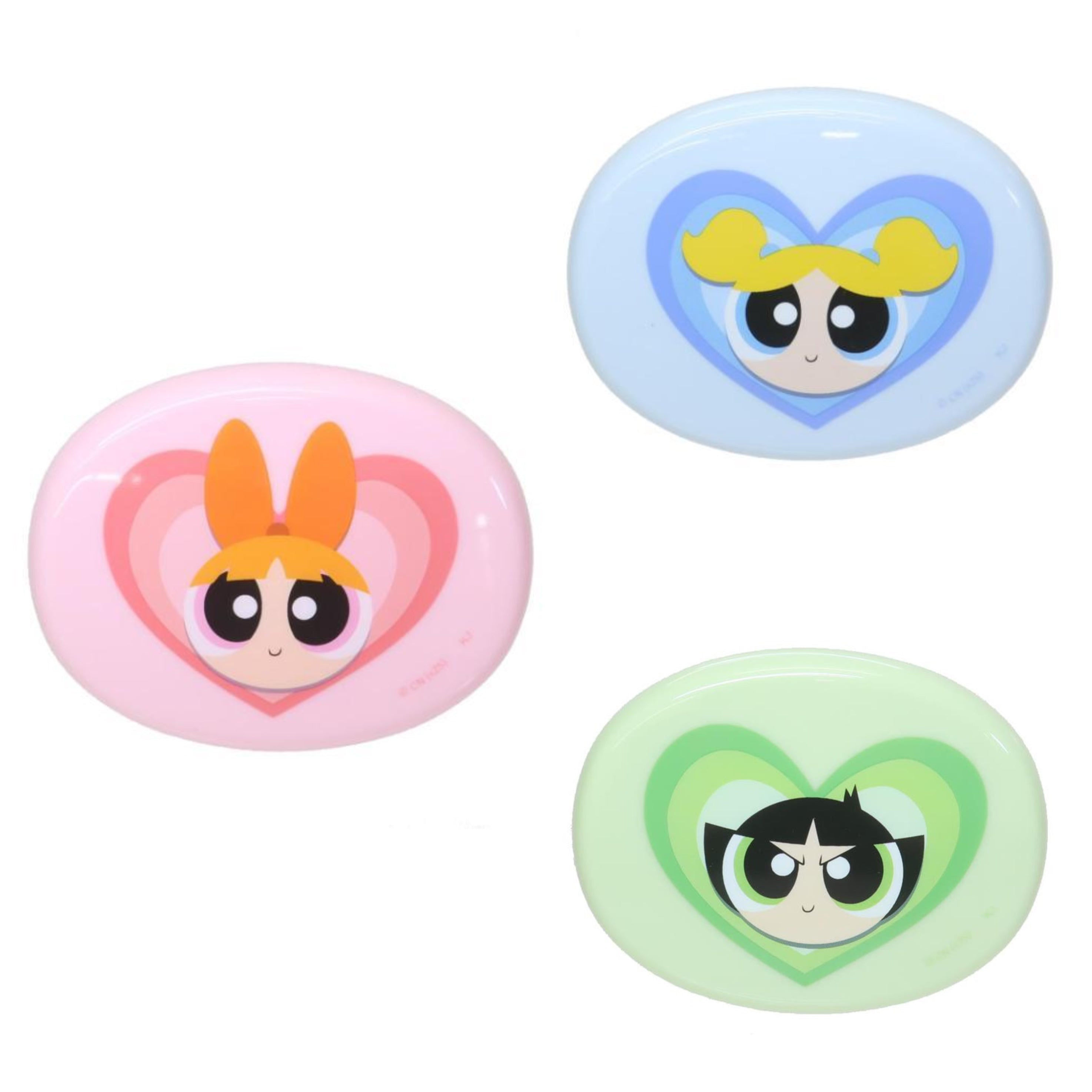 Powerpuff Girls|Oval Brush Hair Brush|88x66x35mm approx.