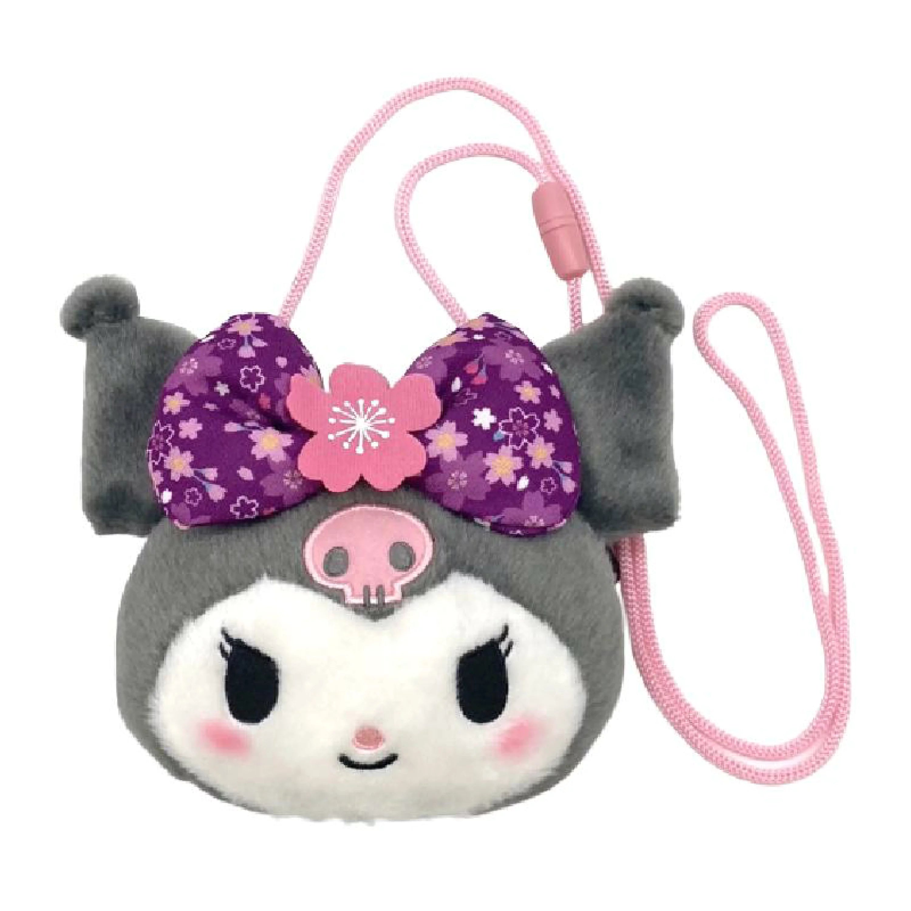 Sanrio|Sakura Kimono Pouch with Shoulder Strap|135x120x60mm approx.