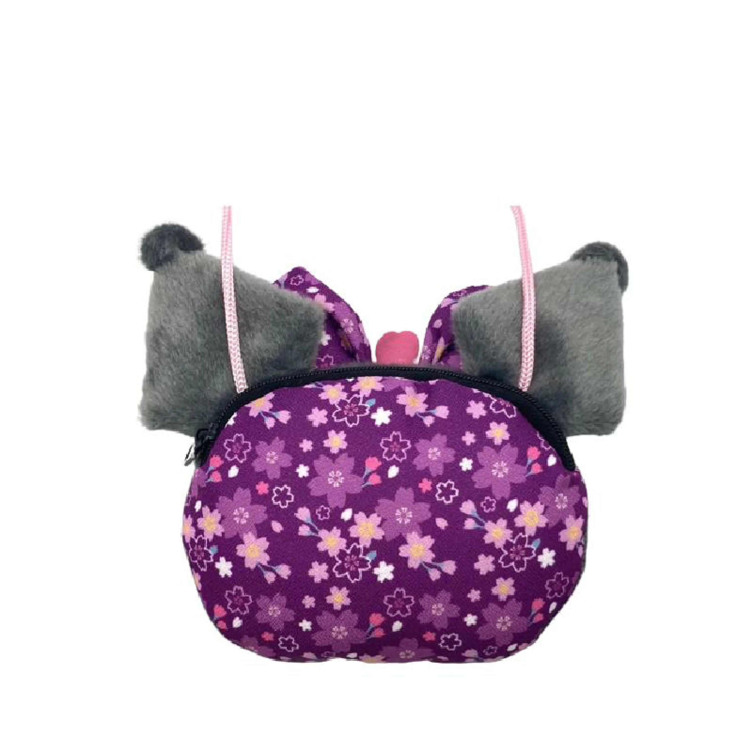 Sanrio|Sakura Kimono Pouch with Shoulder Strap|135x120x60mm approx.