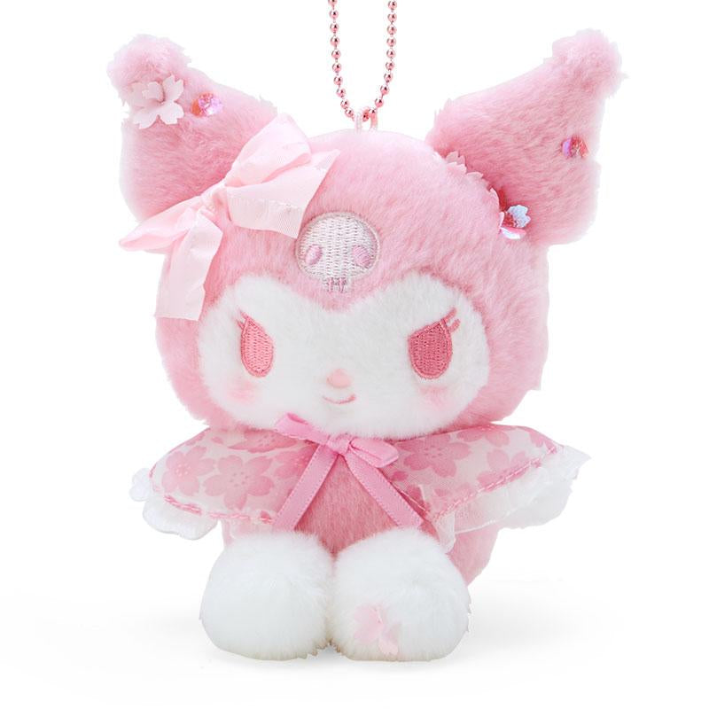 Sanrio|2024樱花爱心限定毛绒挂件/美乐蒂/库洛米/玉桂狗/帕恰狗/凯蒂猫|約幅11×奥行9.5×高さ13.5cm
