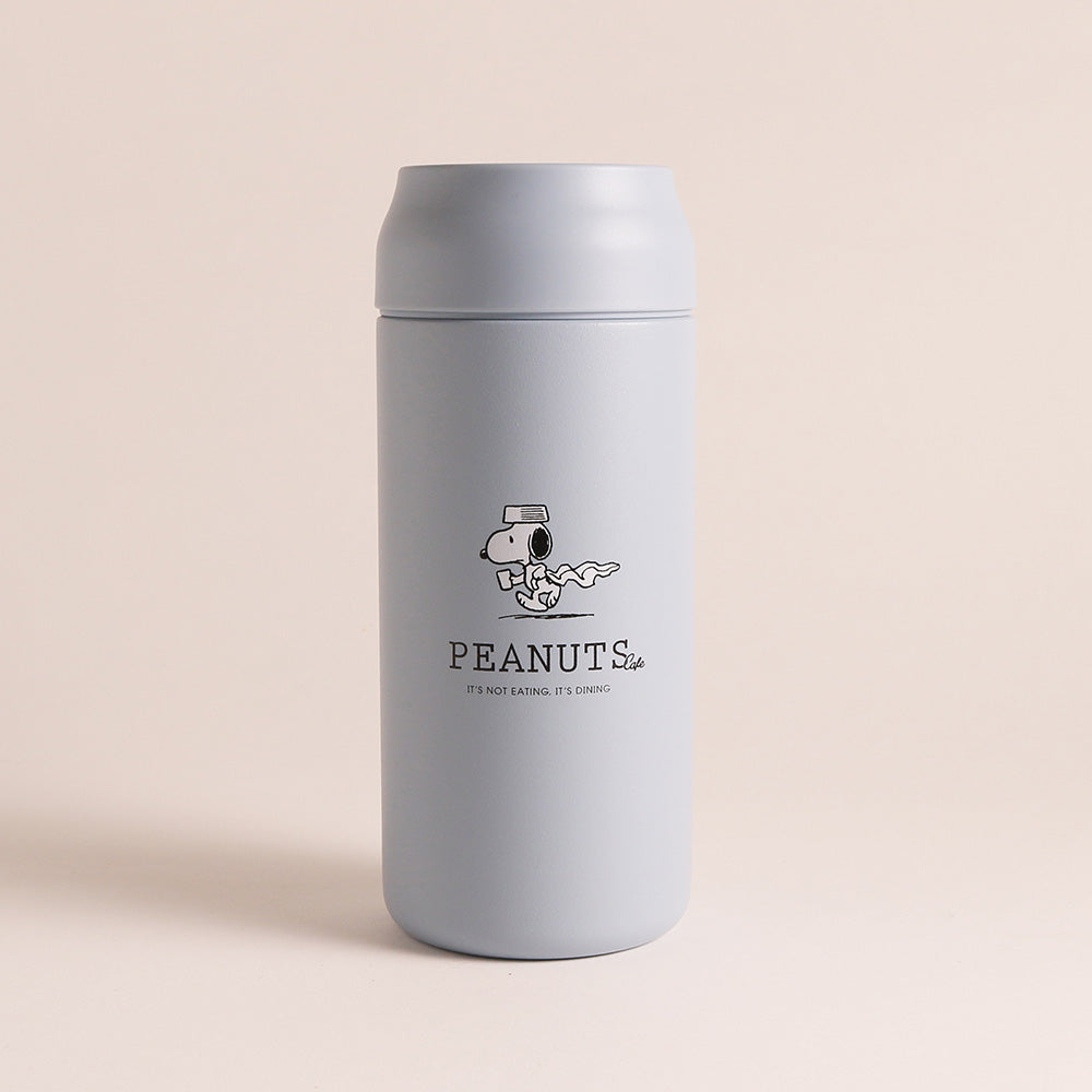 Snoopy|All day cafe新款薄荷蓝限定磨砂质感保温杯|360ml