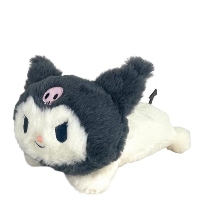 Sanrio|角色毛茸茸笔袋/化妆包/收纳包|約H9.5×W12×D25.5cm