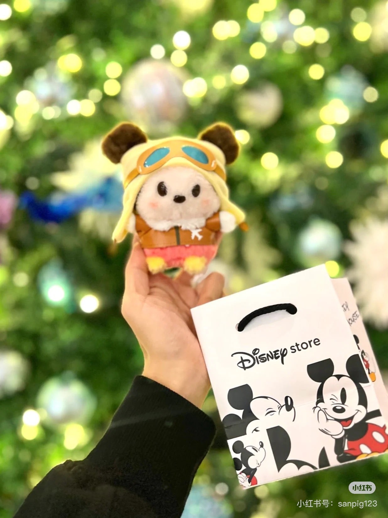 Disney|Mickey Mascot Holder /Plush Keychain