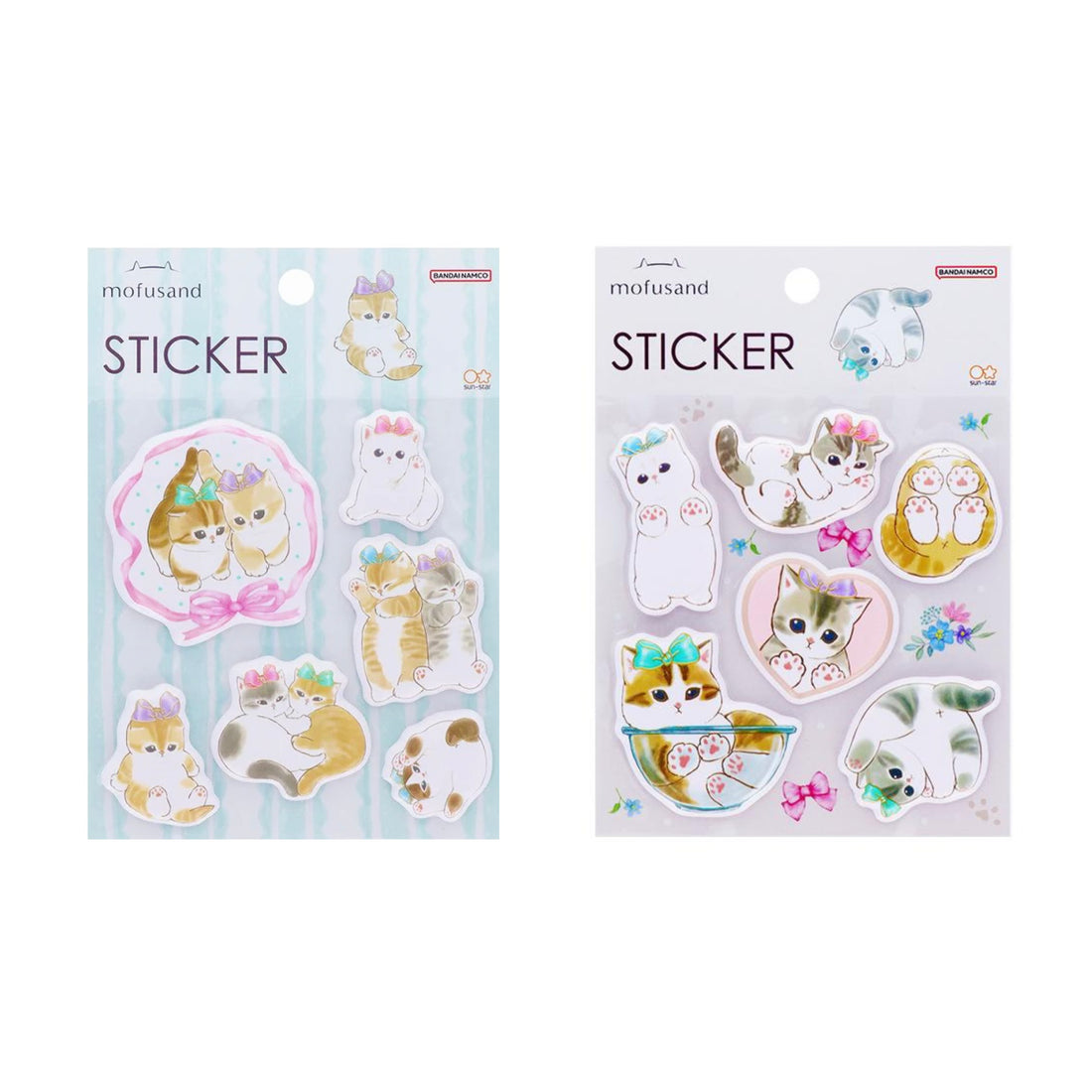 Mofusand|PVC Squishy Sticker|H136 x W100 x D4mm approx.