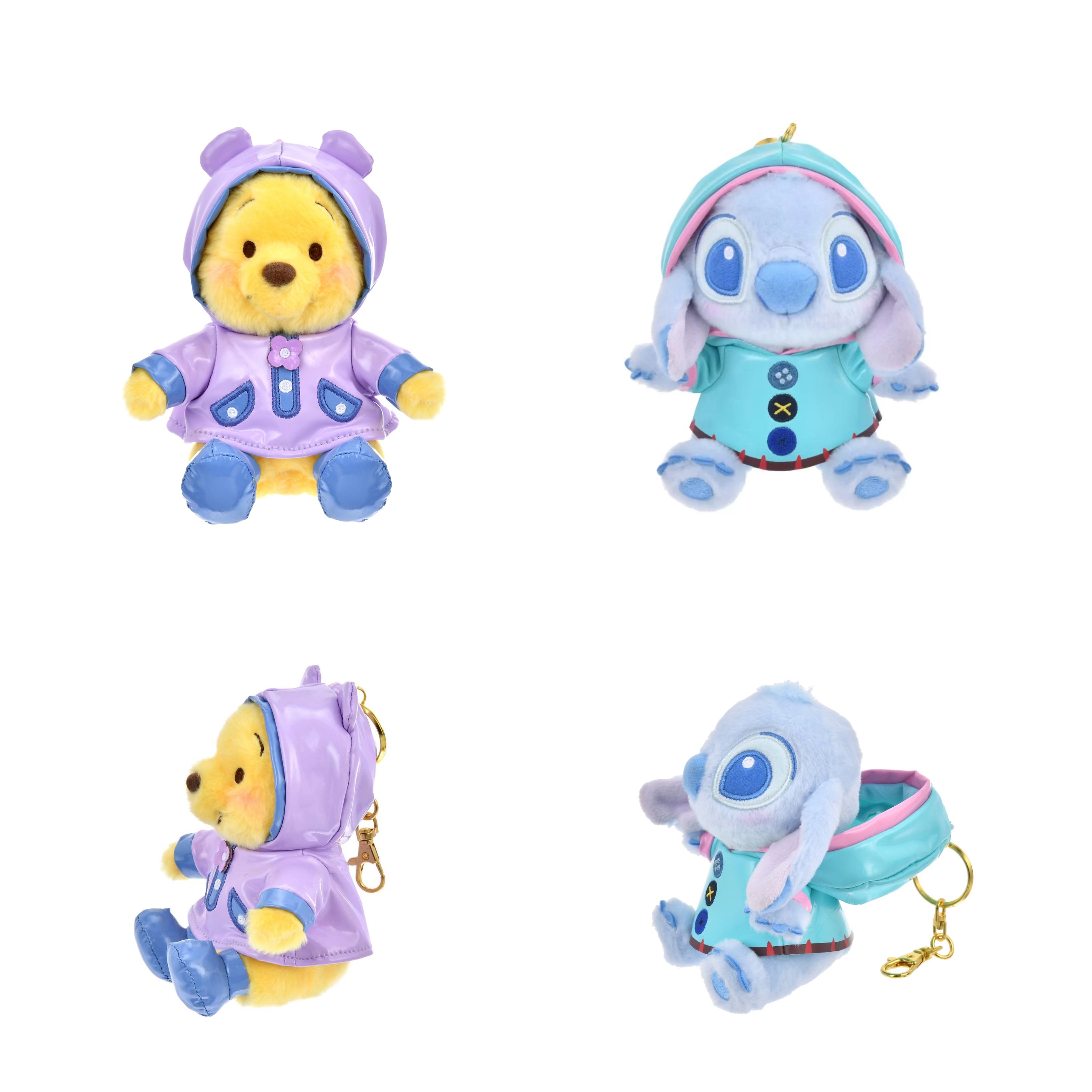 Disney迪士尼|雨衣系列挂件/帽帽可脱|高約 24cm