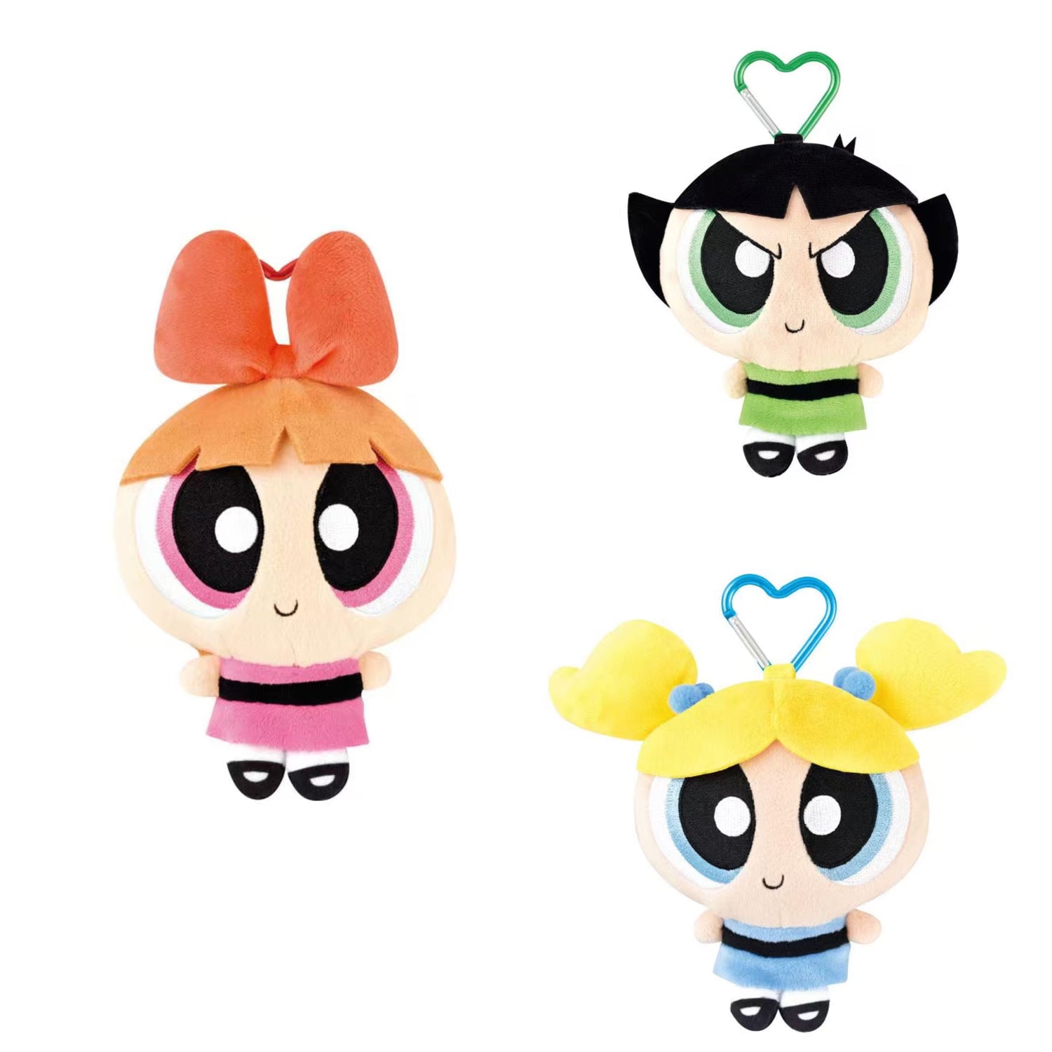 Powerpuff Girls|Plush Pouch /Plush Keychain|H170 x W170 x D130mm approx.