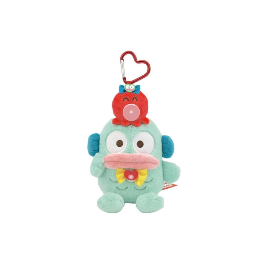 Sanrio|Hangyodon 40th Anniversary Heart Diner MC Mascot Holder / keychain| H22×W13×D10.5cm aprrox.