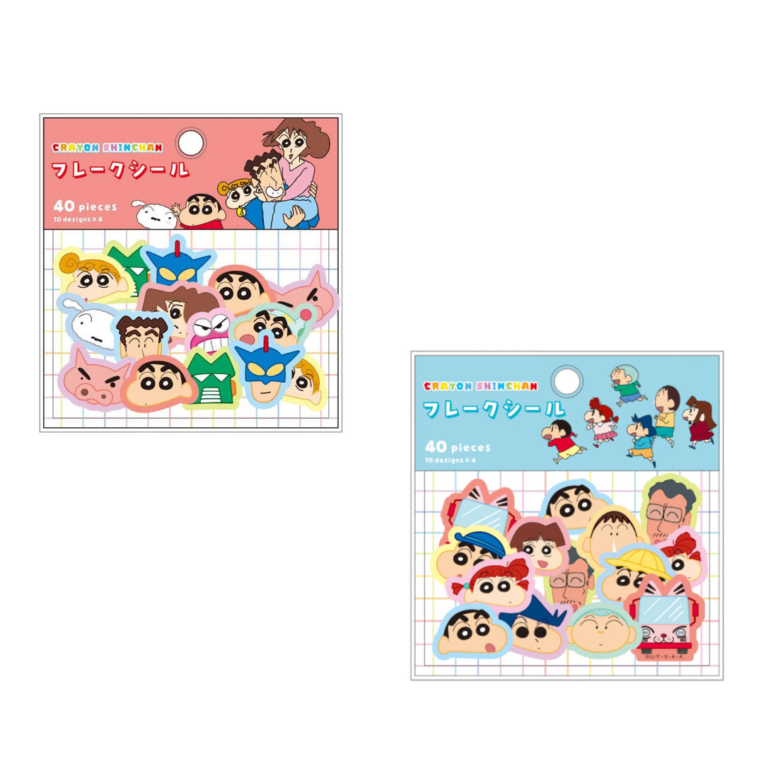 Crayon shin-chan|Flake Sticker|40 sheets