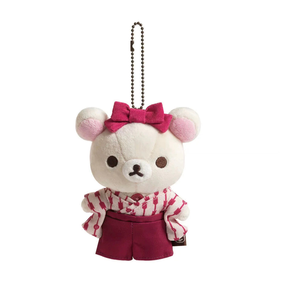 Rilakkuma|Souvenir Shop Mascot Holder /Plush Keychain 140 x 105 mm Approx.