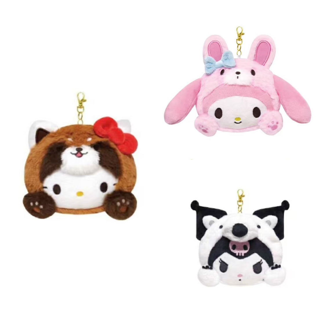 Sanrio|Cheers Banzai Series Pouch Card Holder/Pass Case|H104 x W128 x D40mm approx.