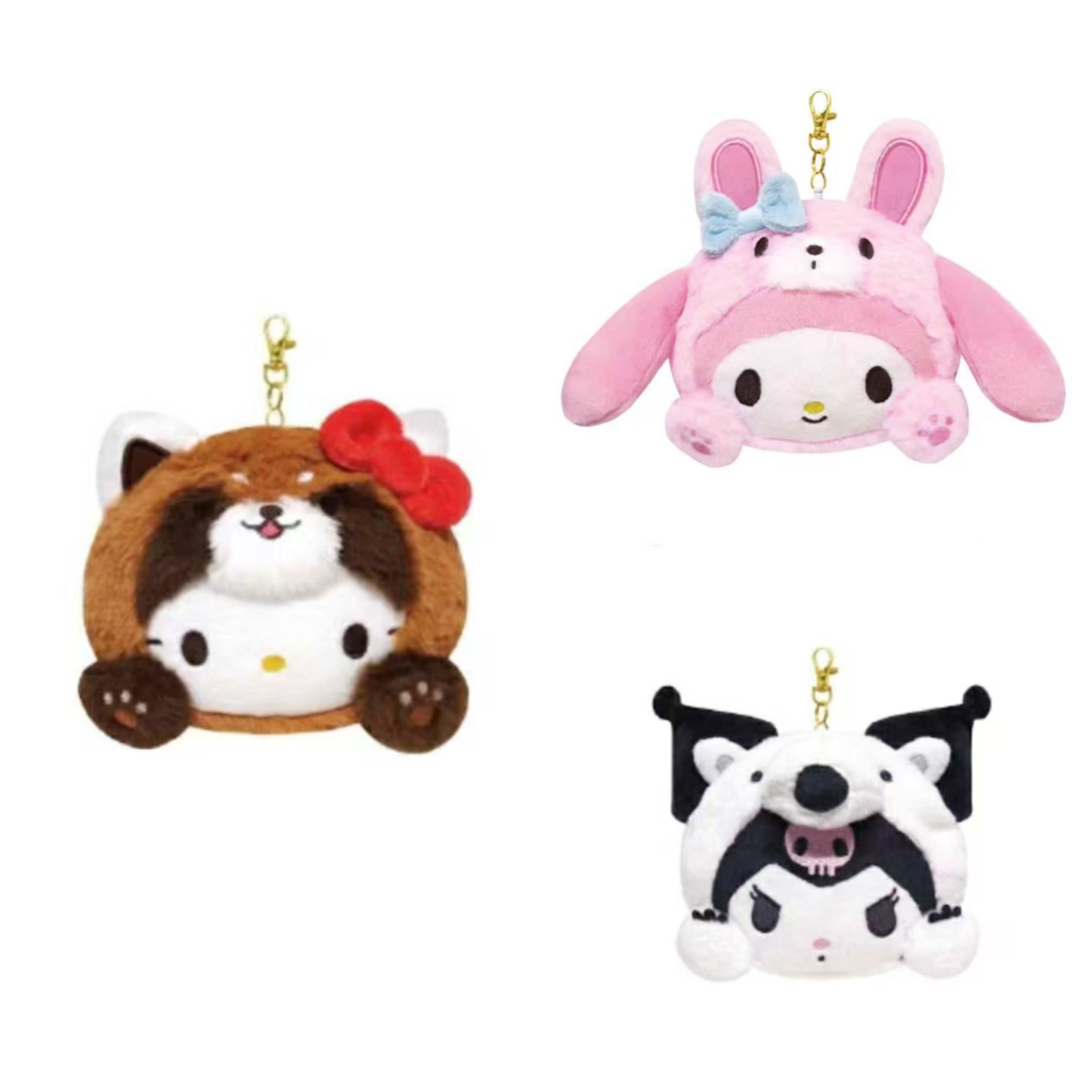 Sanrio|Cheers Banzai Series Pouch Card Holder/Pass Case|H104 x W128 x D40mm approx.