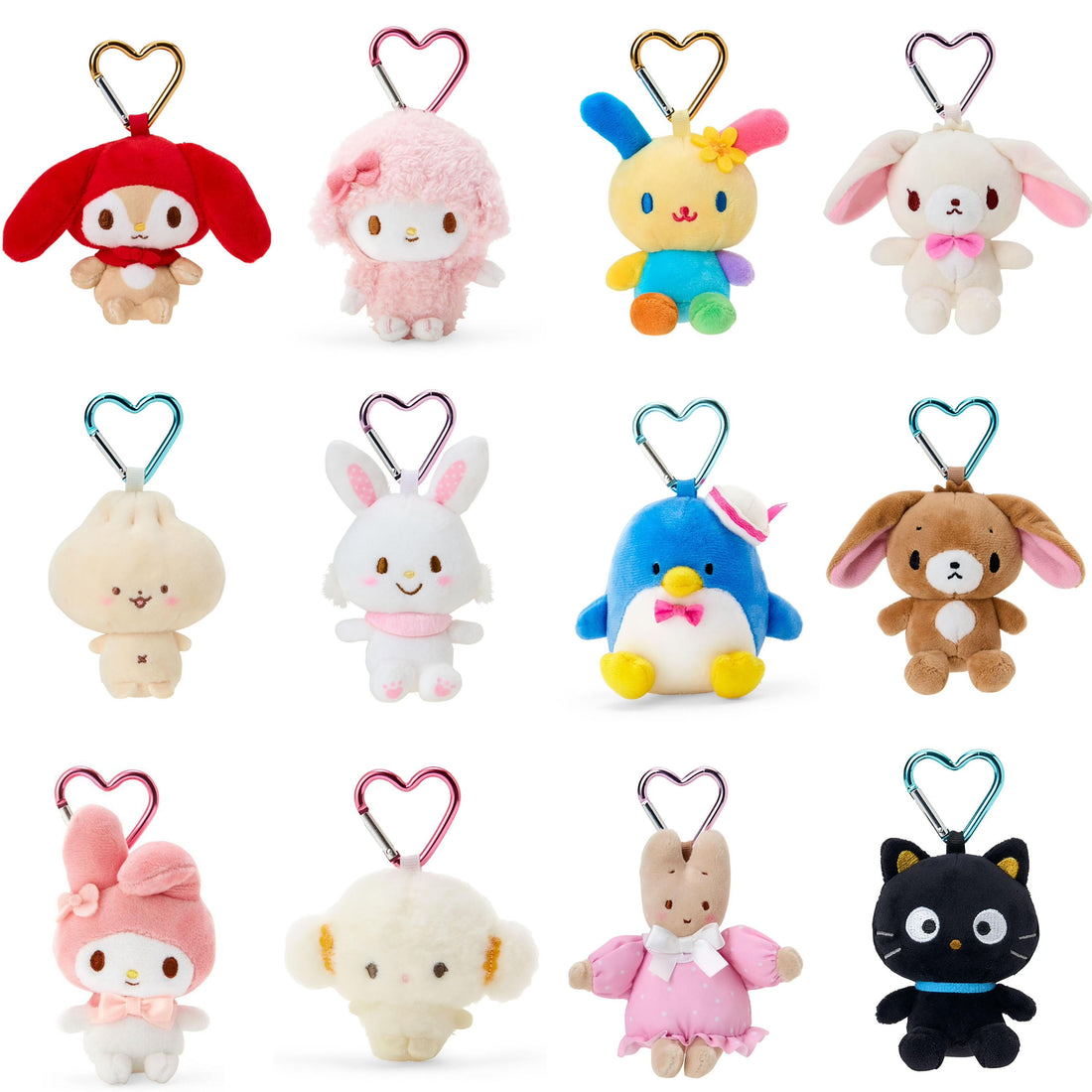 Sanrio|Character Award Mascot Holder /Plush Keychain|9.5×5×10cm approx.