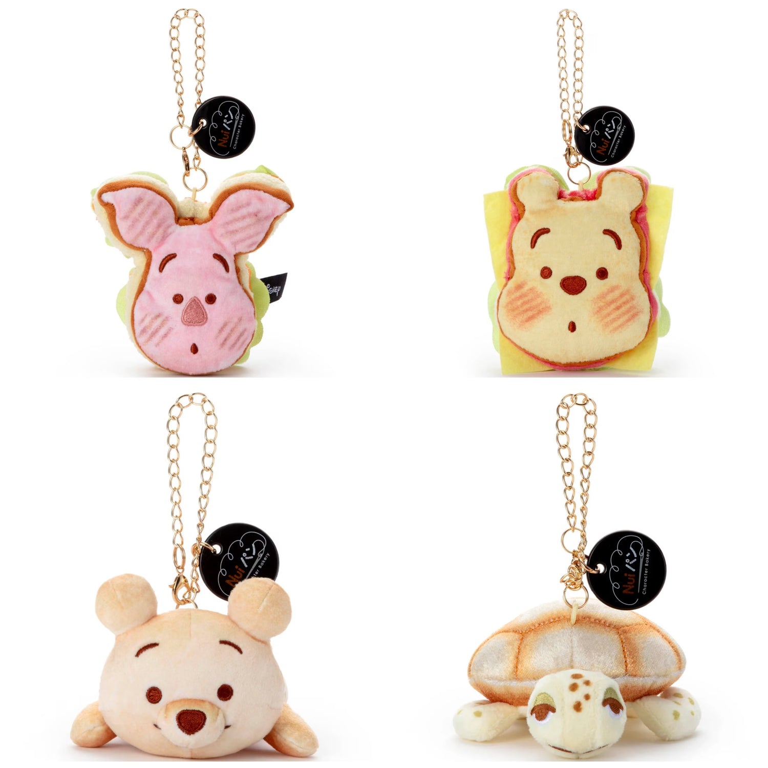 Disney|Nui Bread Sandwich Mascot Holder /Plush Keychain| 90×185×55mm approx.