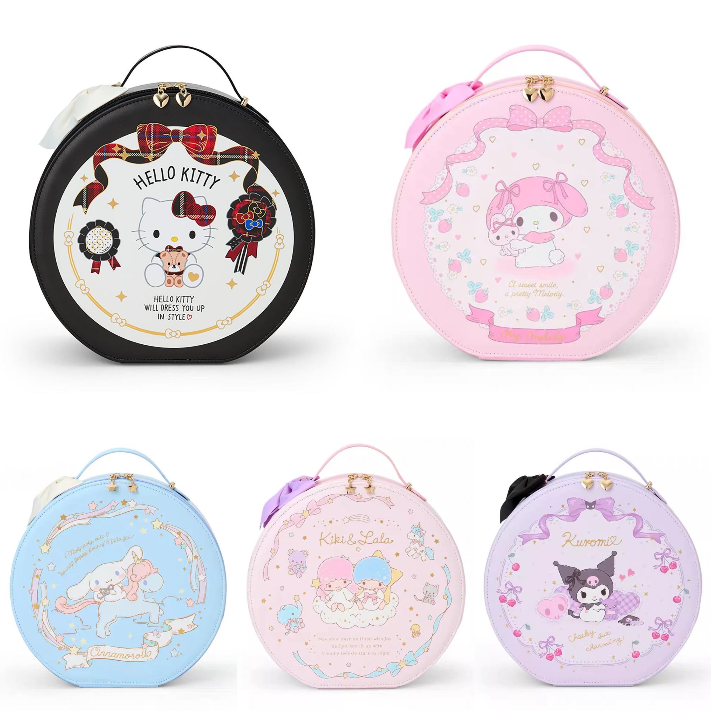 Sanrio|Big size Makeup Box |35.9 x 34.1 x 15.2cm approx.