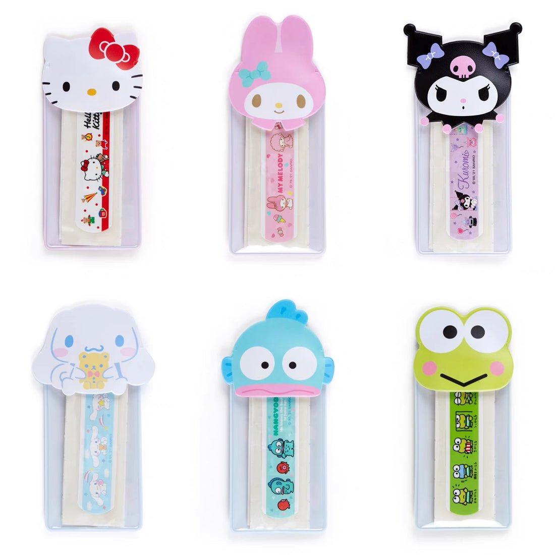 Sanrio|Band-Aid with Case | 6x0.7x12.3cm. approx.