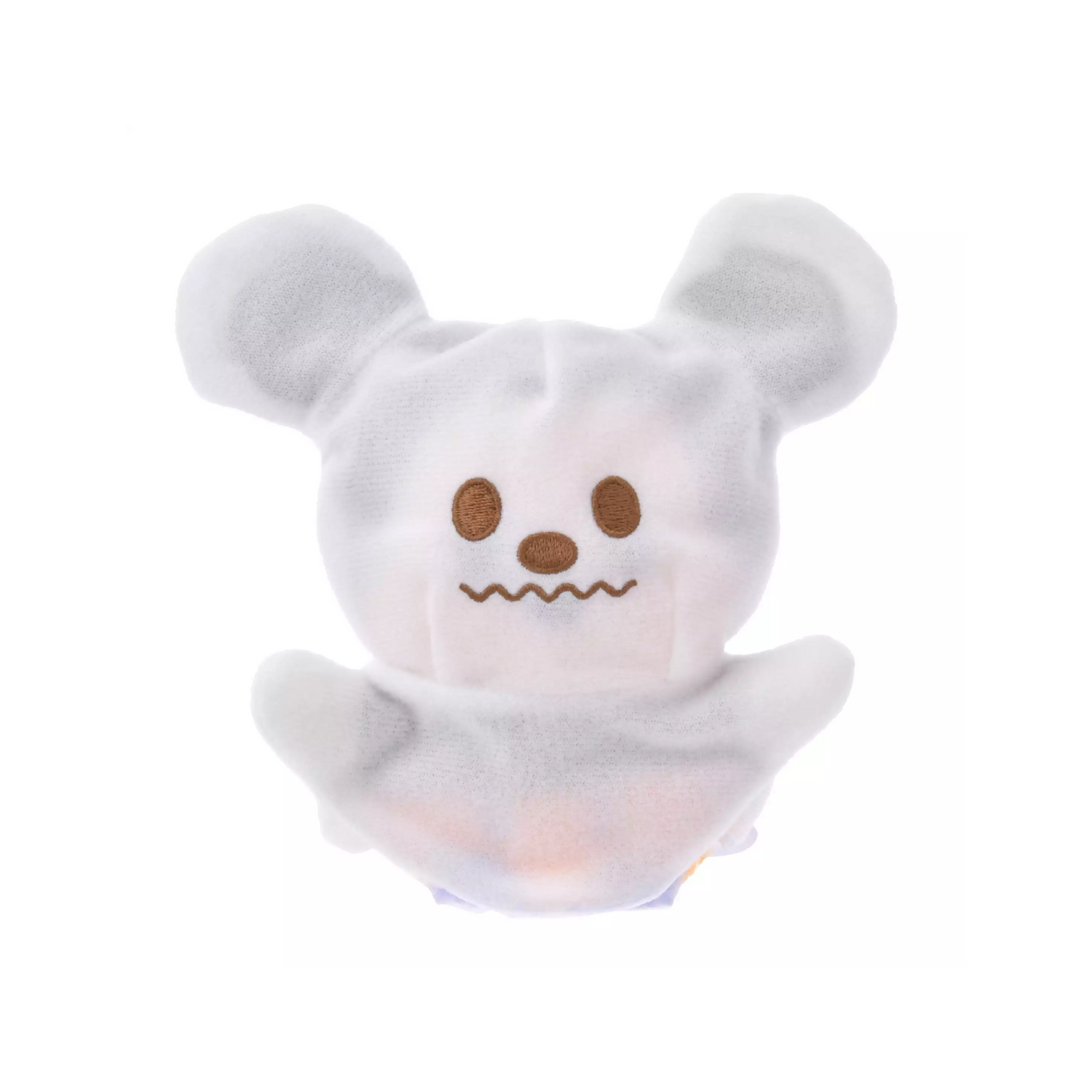 Disney迪士尼|Urupocha-chan Plush - Mickey Mouse / Halloween Ghost万圣节限定豆豆眼可变装米奇毛绒挂件/包挂|约13×12×8cm