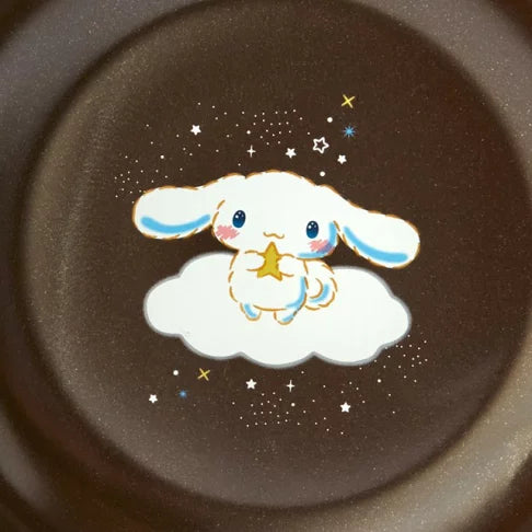 Sanrio|万古烧玉桂狗/大耳狗星空款耐热陶瓷双耳锅/直火/微波炉/烤箱均可用/电磁炉不可用|1000ml