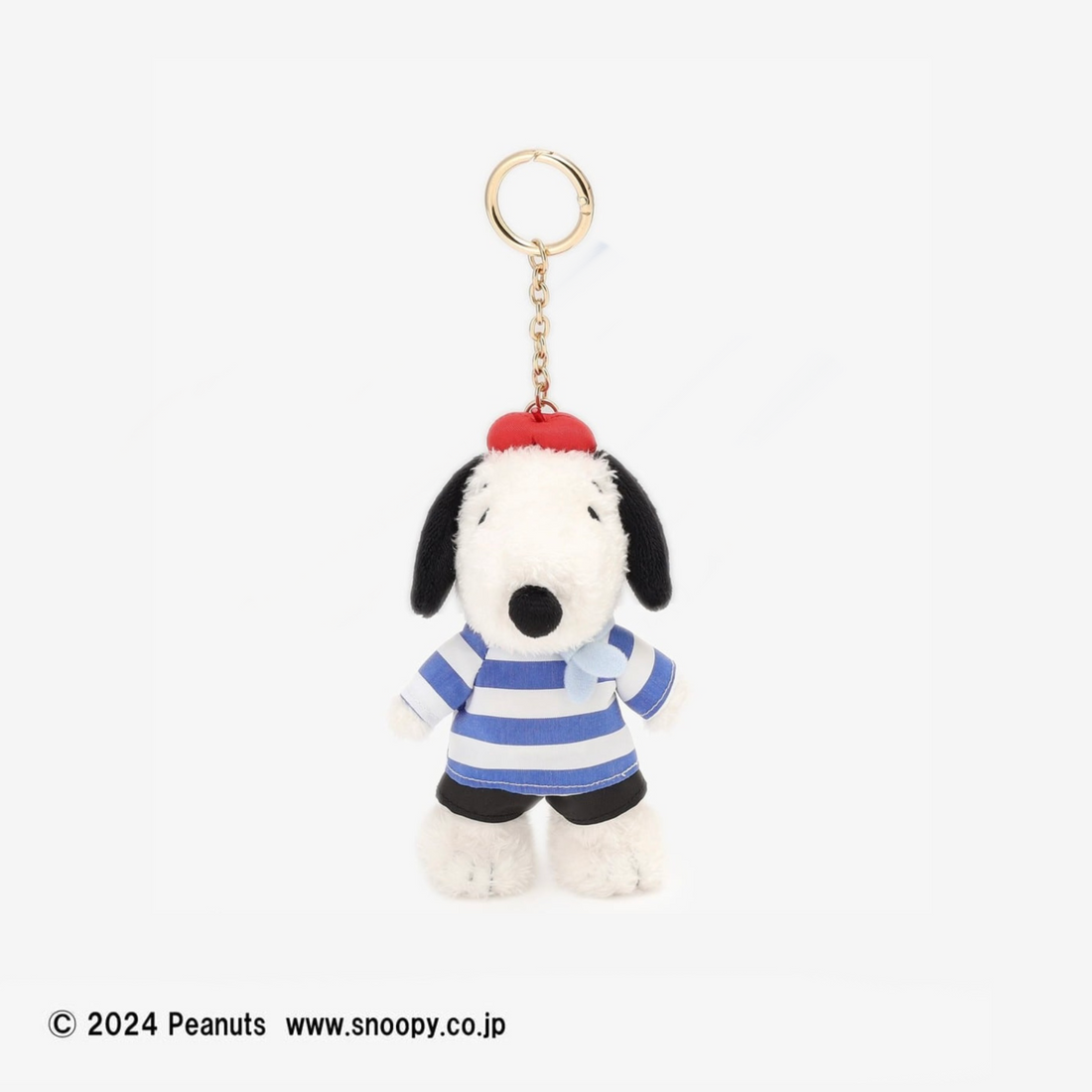 Snoopy史努比|PEANUTS x Afternoon Tea下午茶联名巴黎铁塔系列贝雷帽毛绒玩偶钥匙扣