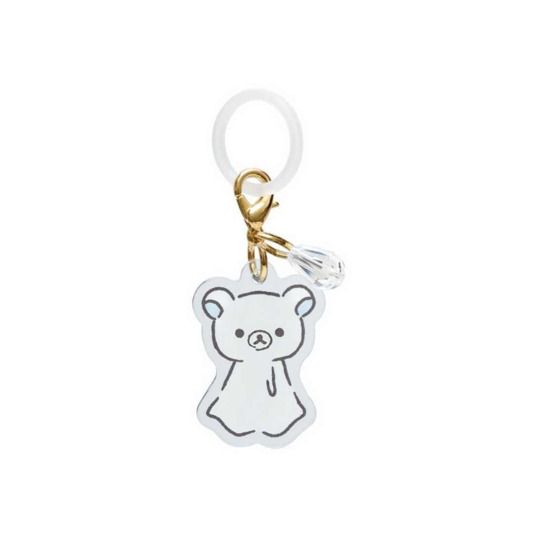 Rilakkuma|Rainy Day to Sunny Acrylic Keychain|140×100mm approx.