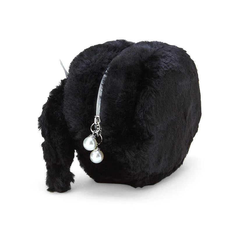 Sanrio|Moonlit Melokuro Face-shaped Pouch|20×10×14cm approx.