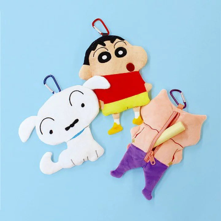 Crayon shin-chan蜡笔小新|扁扁公仔式零钱包|约19cm×13cm×1cm