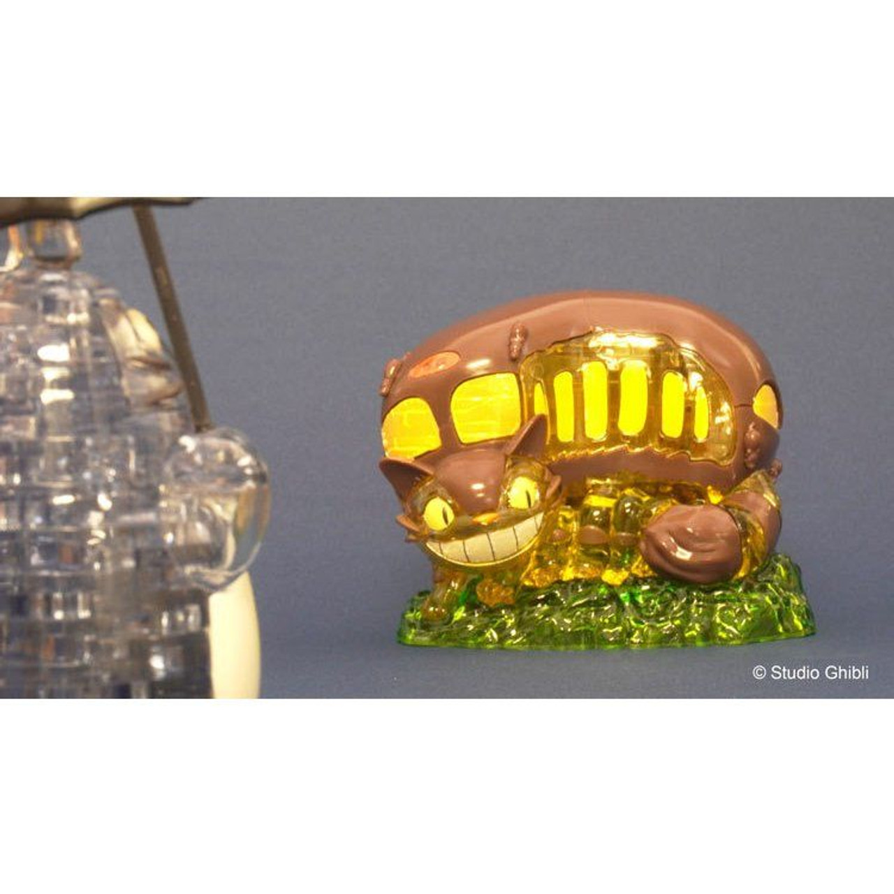 My neighbor totoro|Beverly Crystal 3D Puzzle Studio Ghibli-Catbus |W110xH175xD56mm approx.