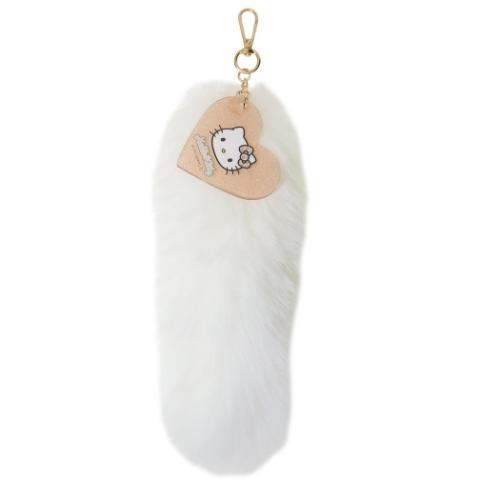 Sanrio|Gogo Gal Collection Dangling Tail Mascot Holder /Plush Keychain|80×300×80mm approx.