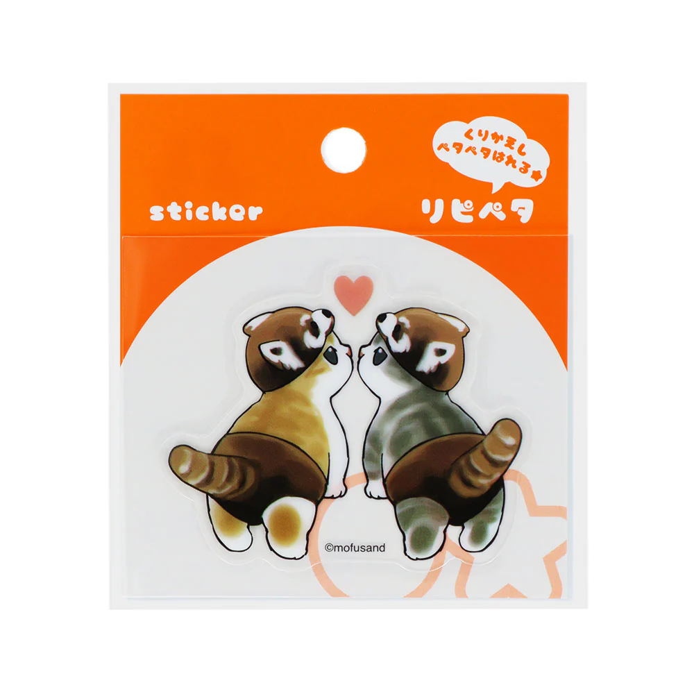Mofusand| Meow Pants! Sticker|H65 x W80 x D0.3mm approx.