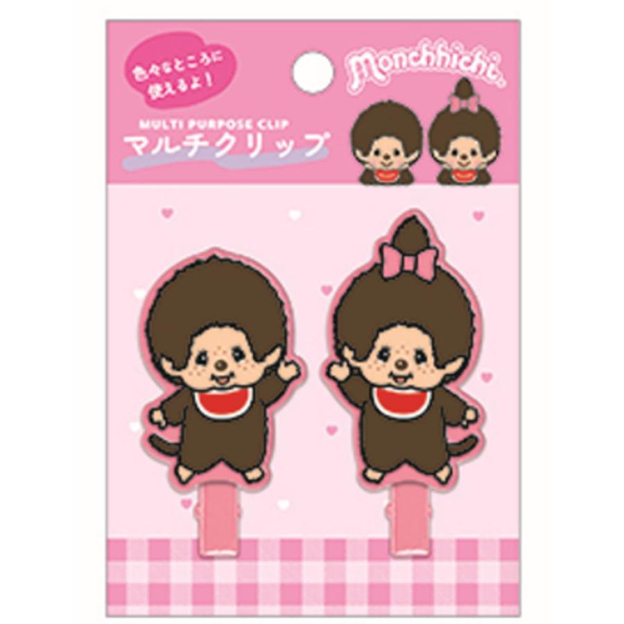 Monchhichi|Die-Cut Hair Clip|H40 x W50mm approx.