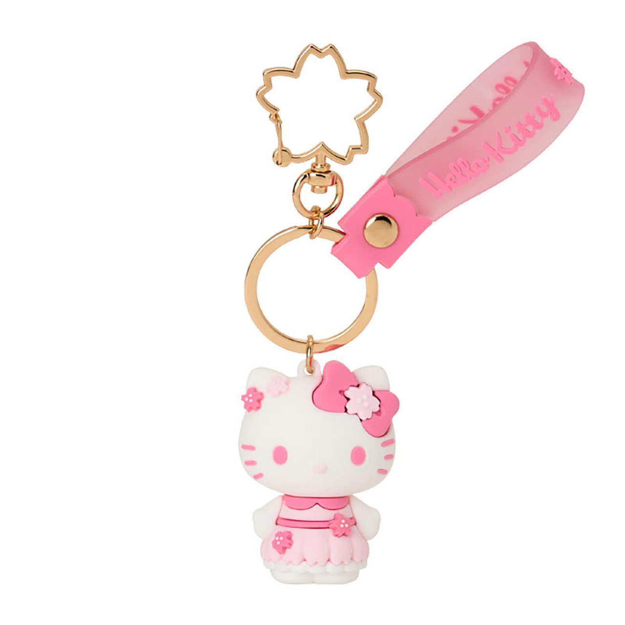 Sanrio|Sakura 2025 3D Keychain|4×3.2×5.2cm approx.