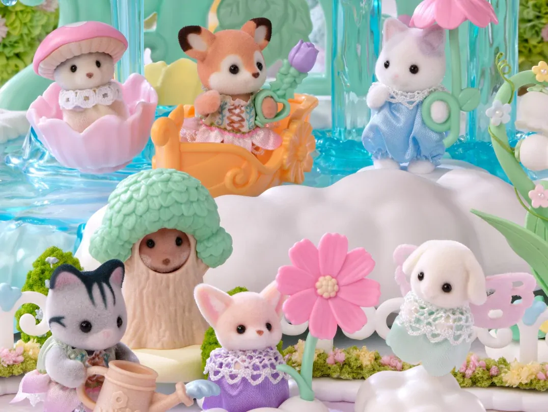 SylvanianFamilies|Blooming Baby Friends Series Blind Bag/All 8 types5823|1pcs