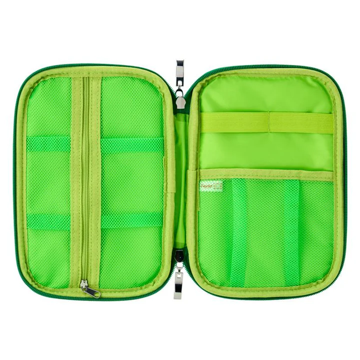 Sanrio|Everyday Kero Kero Keroppi Zipper Multi-Case Flat Pen Pouch Frog|15×3×22cm approx.