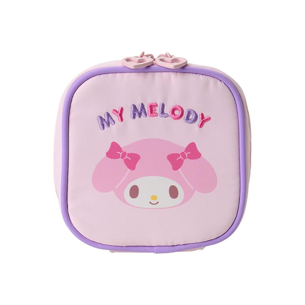 Sanrio|Square Pouch - New Life 2025|12.5×6×12.7cm approx.