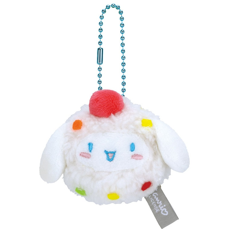 Sanrio|Pretend food Mascot Holder /Plush Keychain|72 x 35 x 105 mm approx.