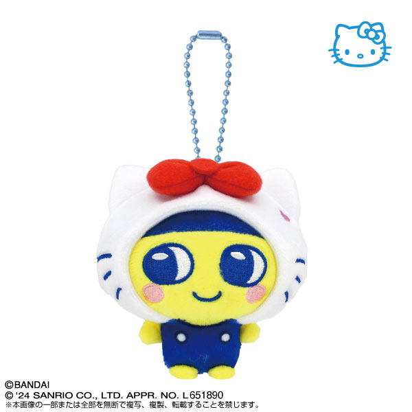 Tamagotchi|Purinui Sanrio Keychain Small Mascot Holder /Plush Keychain|6.0 x 8.0 x 11.0cm approx.✔️