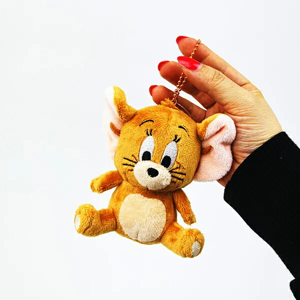 Disney|Tom And Jerry Mascot Holder /Plush Keychain|90x110x70mm approx.