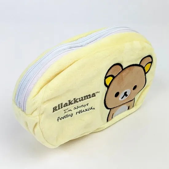 Rilakkuma|3-sides Reversible Pouch |12cm×20cm approx.