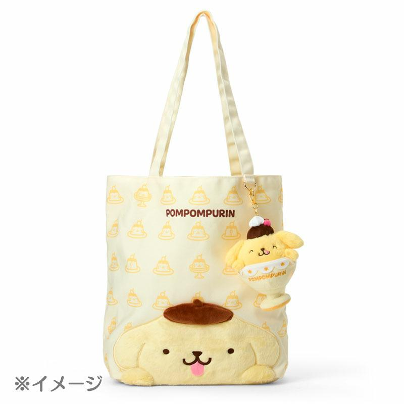 Sanrio|PomPomPurin 30th Anniversary Mascot Holder /Plush Keychain|W12.5 x D7.5 x H15cm approx.