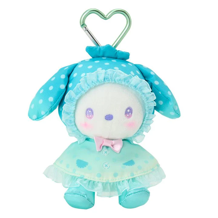 Sanrio|Sweet Rain Collection Raincoat Mascot Holder /Plush Keychain|9×7.5×13cm approx.