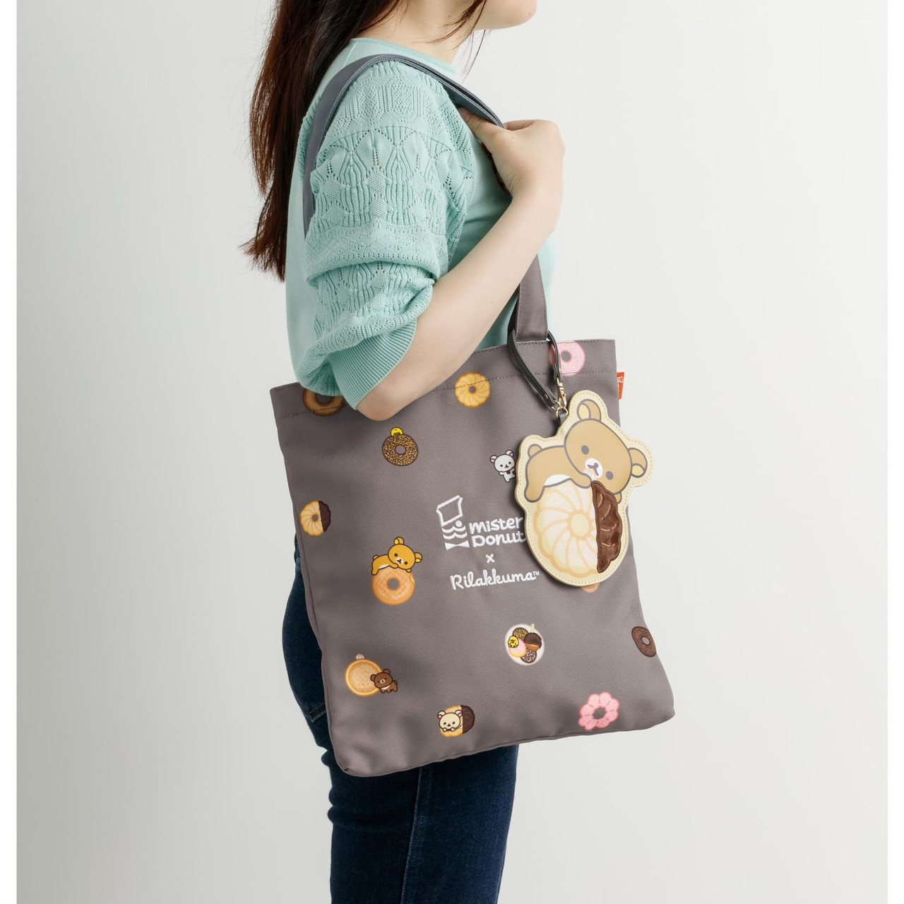 Rilakkuma|Mister Donut Tote Bag|2.0 x 36.0 x 38.0cm approx.