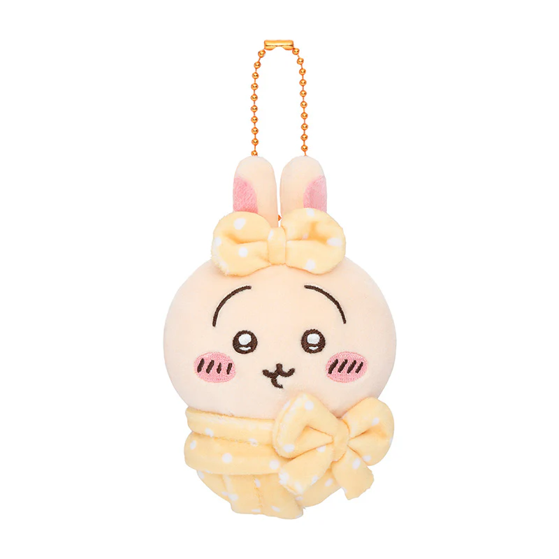 Chiikawa 吉伊卡哇|Plush Keychain襁褓系列毛绒玩偶挂件/包挂|约H110 x W70m x D50mm